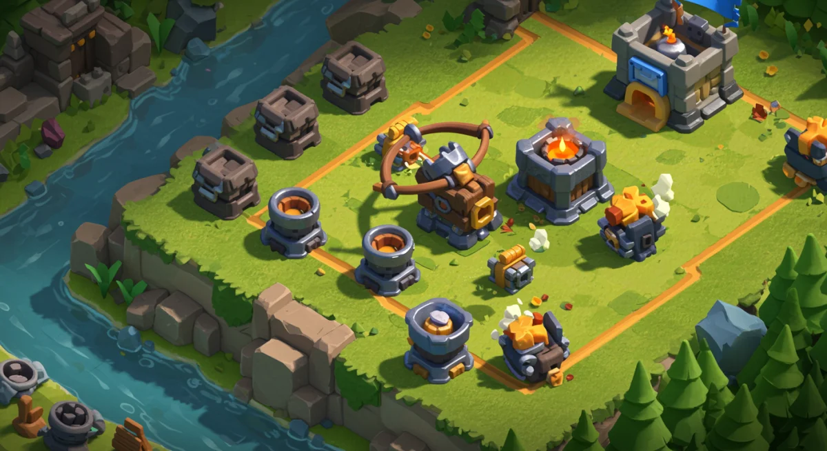 Clash Royale Siege deck placement and strategy