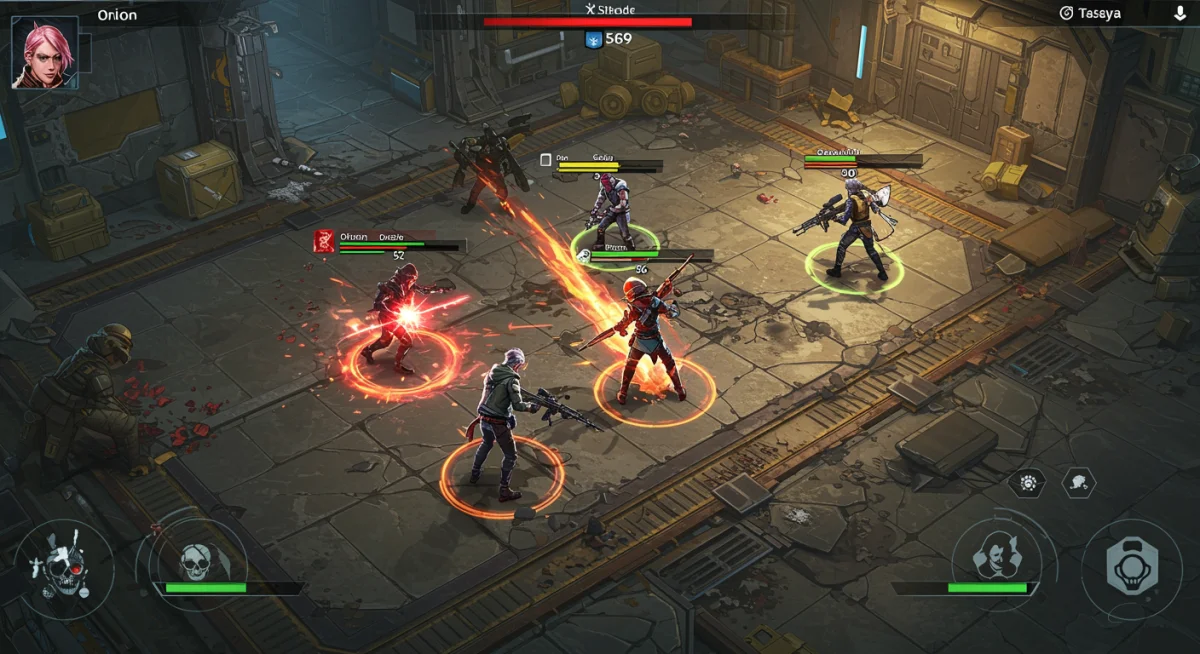 Team coordination using new Free Fire character abilities for strategic advantage.