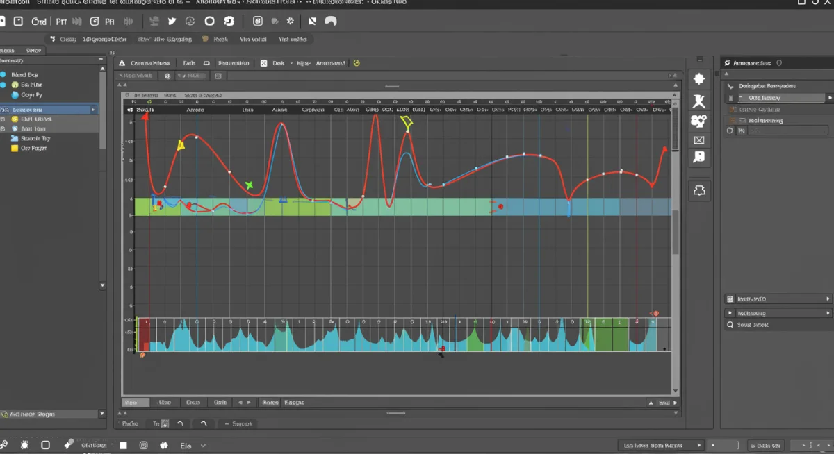Roblox Studio animation editor showing keyframes and timeline for character movement
